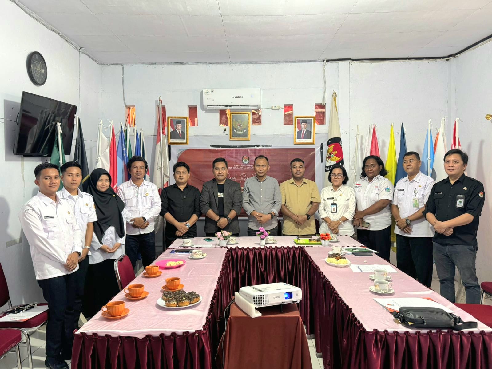 Rapat Pleno PDPB di KPU Sitaro