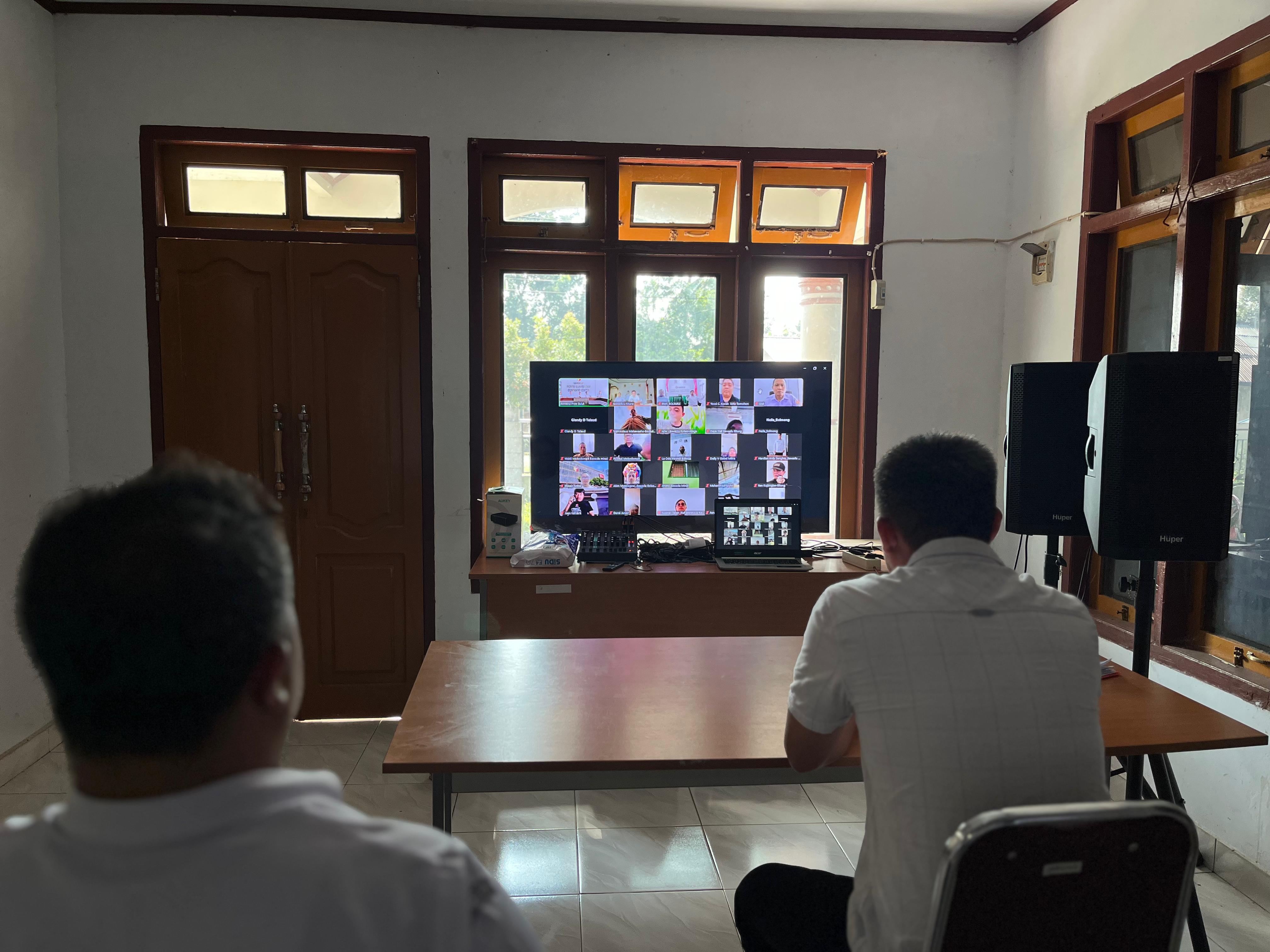 Rapat Penyusunan Laporan Akhir Sentra Gakkumdu secara daring