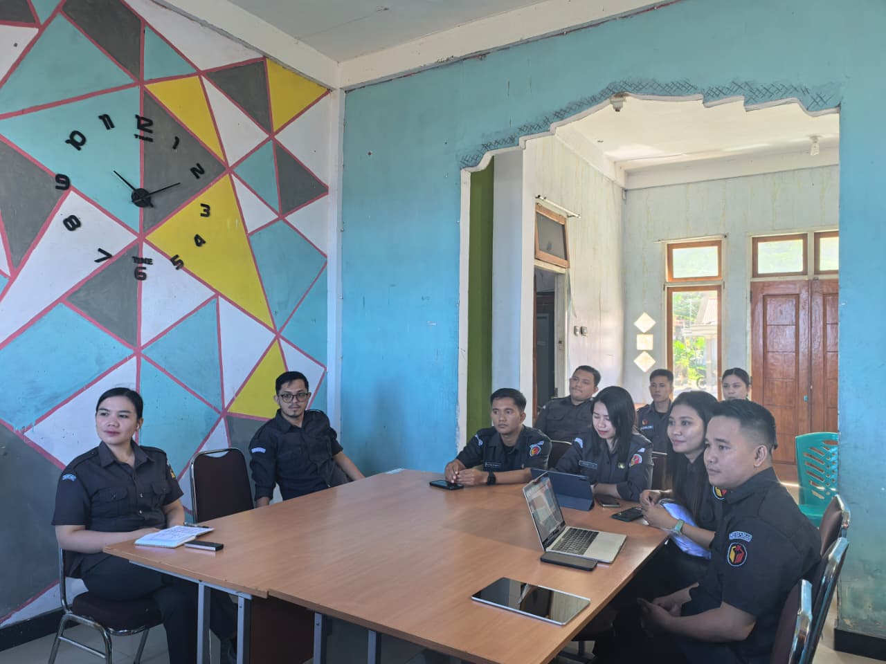 Perkuat Koordinasi Kerja Sekretariat, Bawaslu Sitaro Ikuti Rapat Monitoring