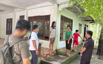 Pantau Coklit PDPB di Siau Barat Utara