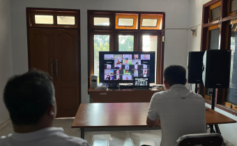 Rapat Penyusunan Laporan Akhir Sentra Gakkumdu secara daring