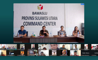 Perkuat Divisi HPS, Bawaslu Sitaro Hadiri Rakor Bersama Bawaslu Sulut