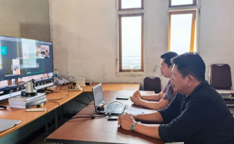 Bawaslu Sitaro Ikuti Bacarita HPS, Bahas Studi Kasus Putusan MK Terkait Lawan Kotak Kosong