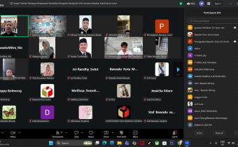 Screenshot zoom meeting Rapat Finalisasi Persiapan Pelaksanaan P2P